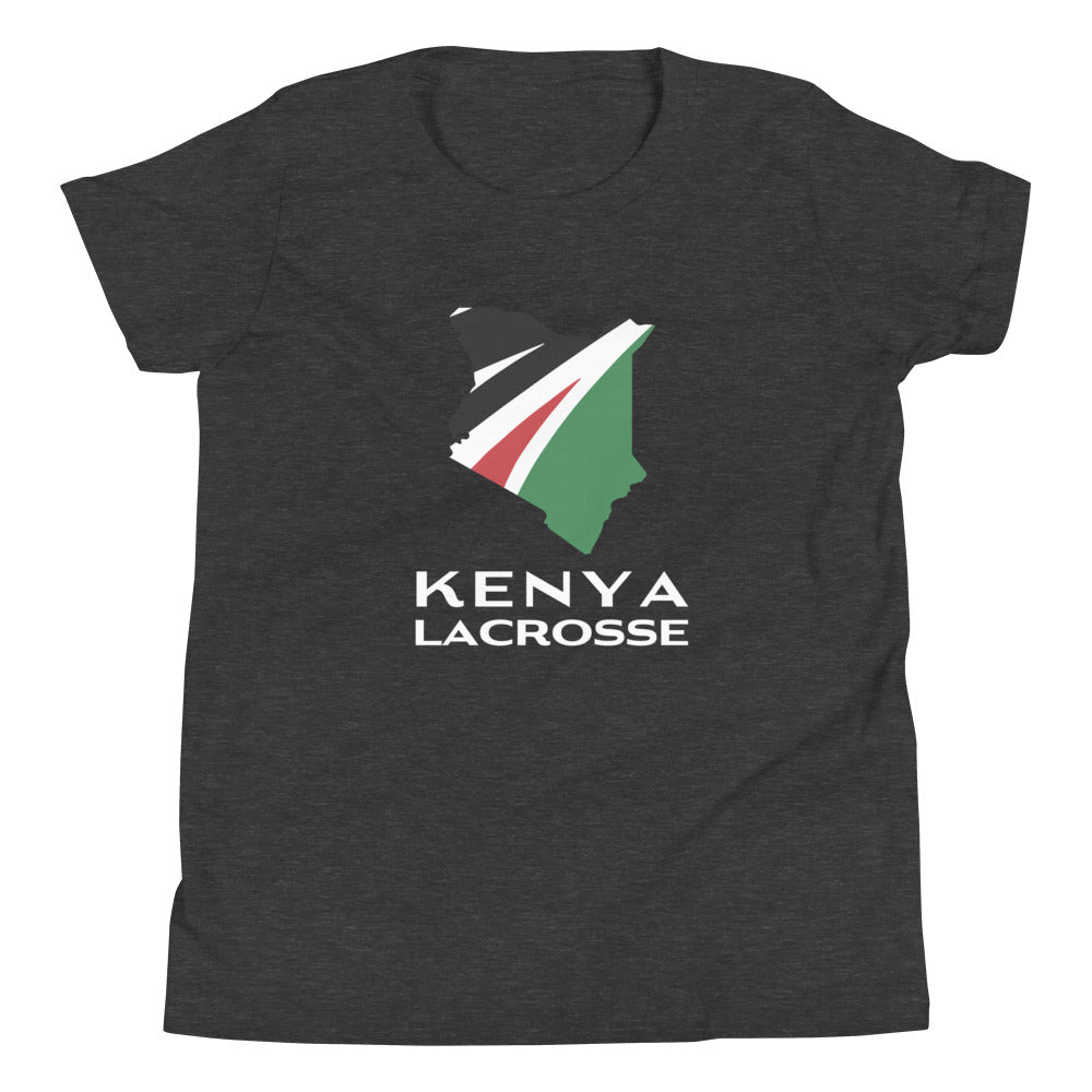 Youth Kenya Lacrosse Bella + Canvas T-shirt