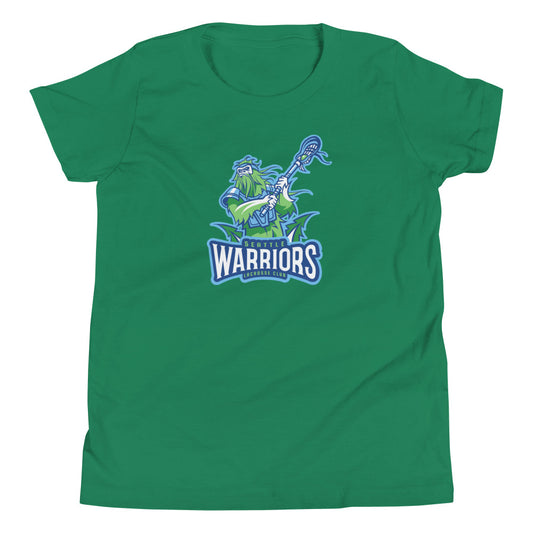 Youth Seattle Warriors Lacrosse Bella + Canvas T-Shirt