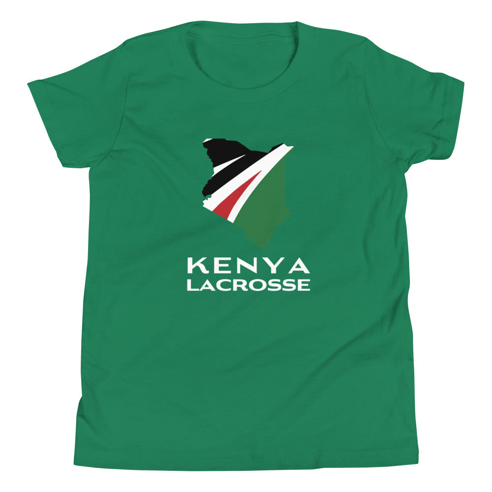 Youth Kenya Lacrosse Bella + Canvas T-shirt