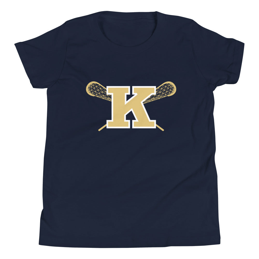 Youth Keller Lacrosse Bella + Canvas Short Sleeve T-Shirt