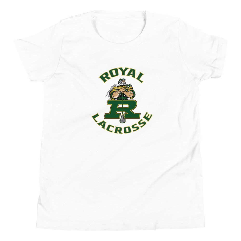 Youth Royal HS Lacrosse B+C Short Sleeve T-Shirt