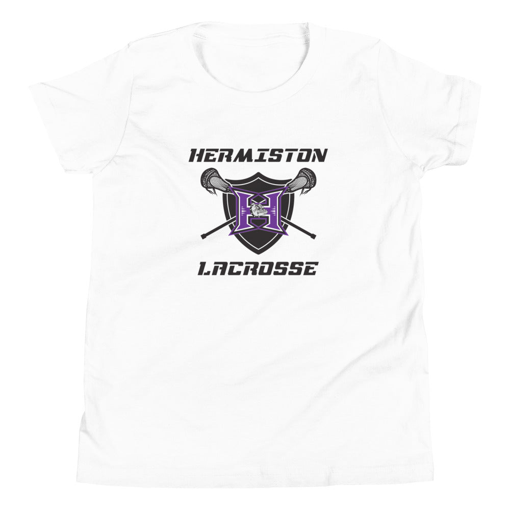 Youth Hermiston Lacrosse Bella + Canvas Short Sleeve T-Shirt